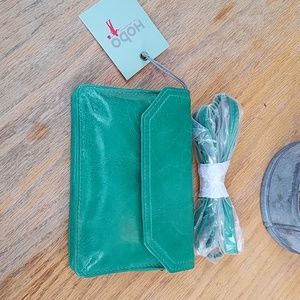Emerald green HOBO mini Poppy Purse